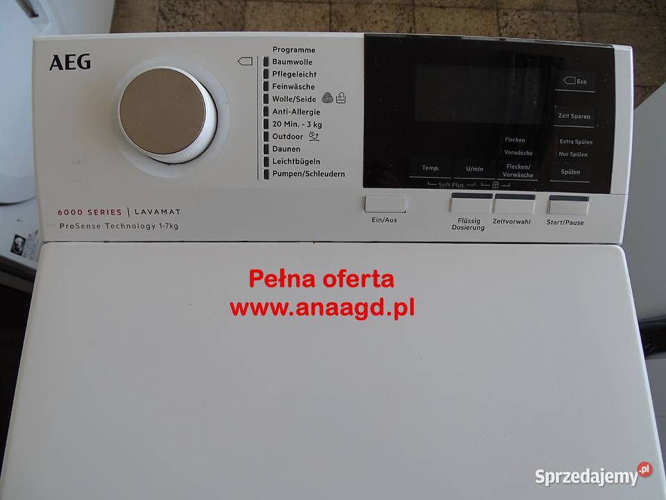 Pralka AEG 6000Series L6TB61378 A 7 szer40 Miękowo