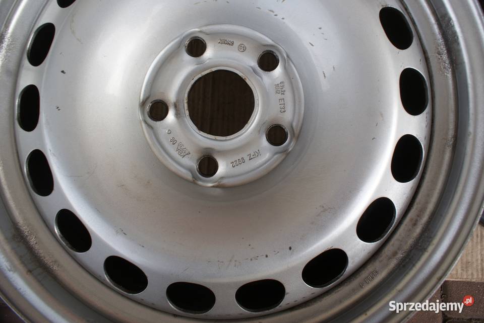 Stalowe 65Jx16 5x112x571 ET33 VW Tiguan Audi Volkswagen OE Dynów sprzedam