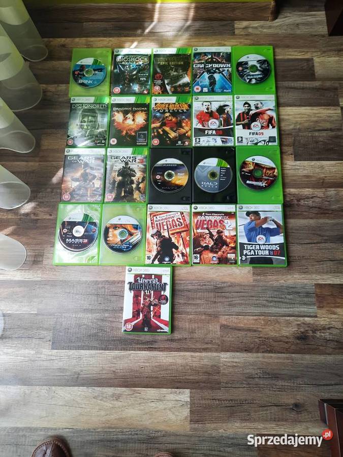 Gry xbox 36034 małopolskie sprzedam