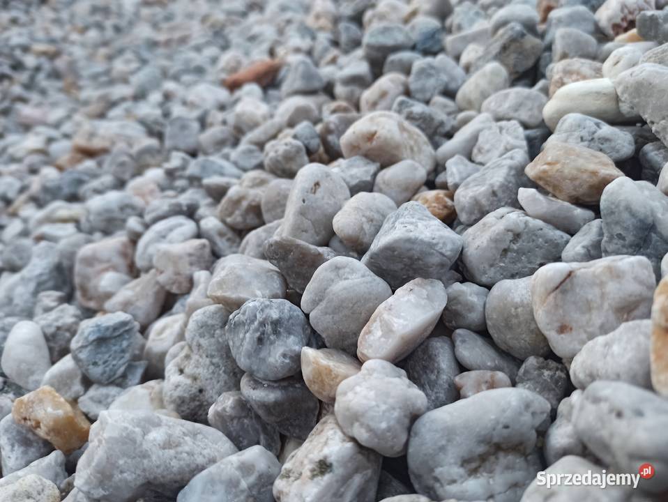 Otoczak Perłowy 1632 mm Kamień Szary Opornik Grys i kermazyt Jaworzno