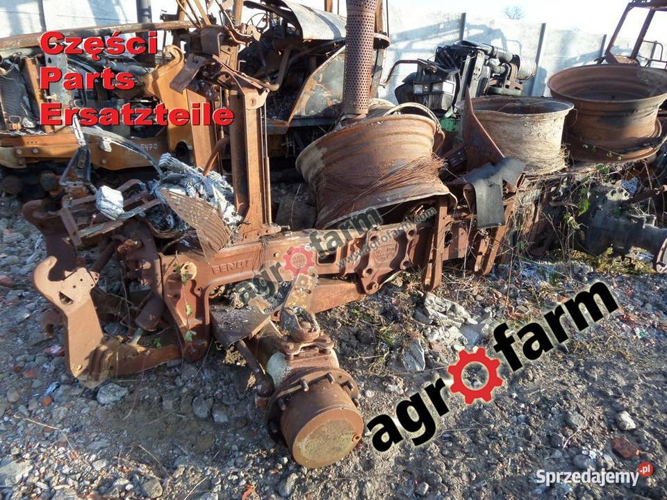 Fendt 820 części skrzynia biegów most przedni Byków sprzedam