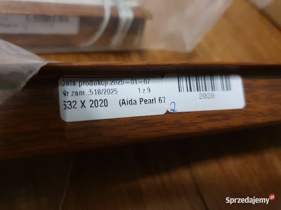 Plisy rolety plisowane żaluzje jasny dąb szary