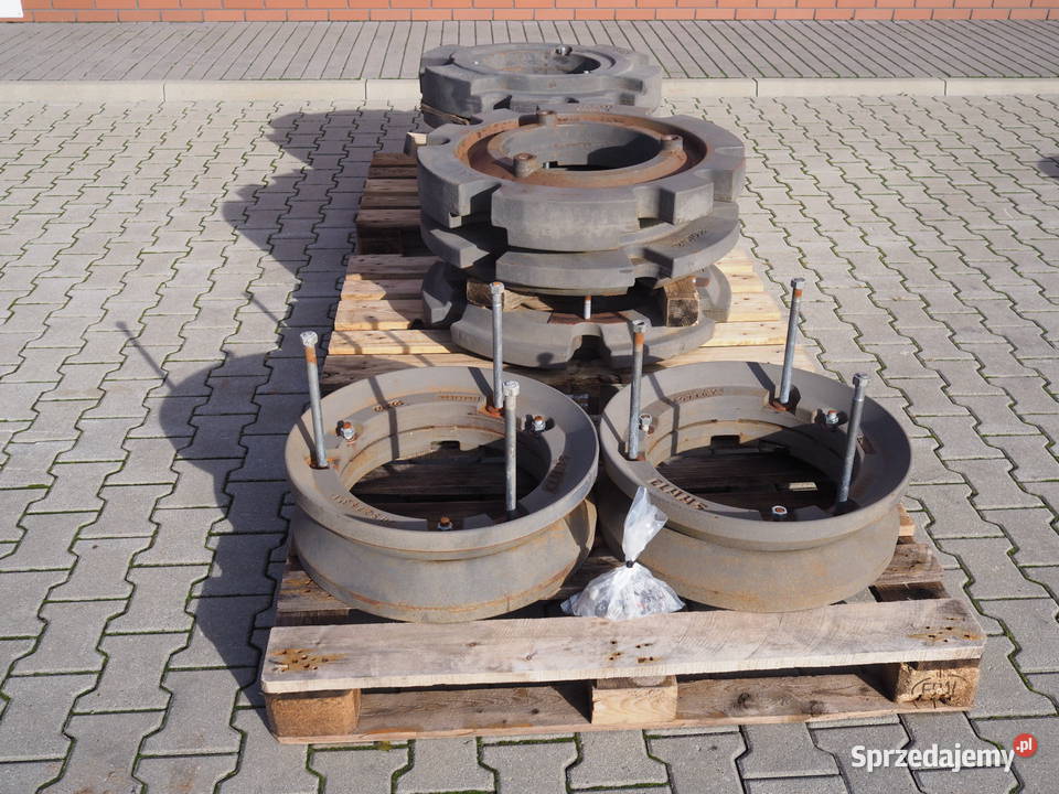 Claas Arion Axion zestaw obciążników balast w wielkopolskie Stęszew