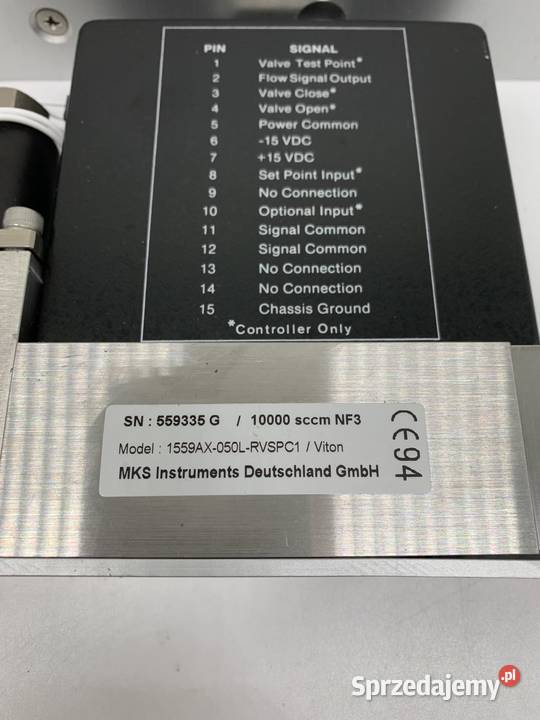 MKS Instrument 1559AX050LRVSPC1 10000 sccm Gas Warszawa
