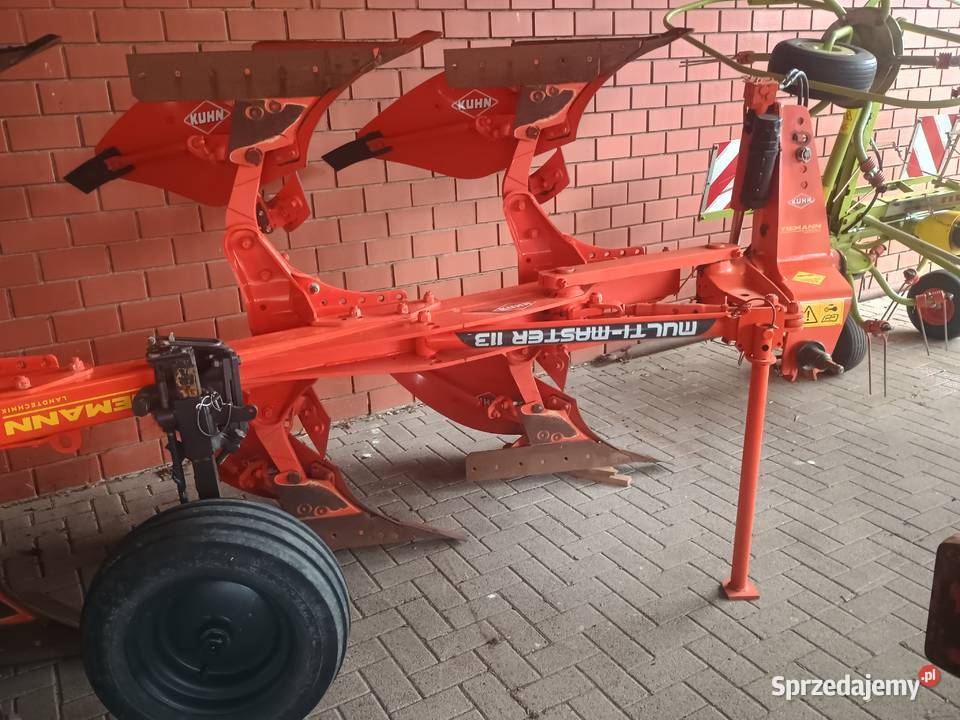 Pług 4 KUHN Huard Multi Master 113 2018r szer 2m Witkowo