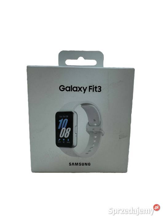 Smartwatch Samsung Galaxy Fit3 Srebrny 5 ATM