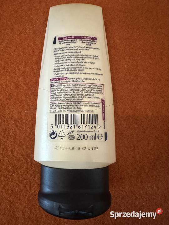 Odżywka Pantene ProV większa objętość włosów 200 Zabrze