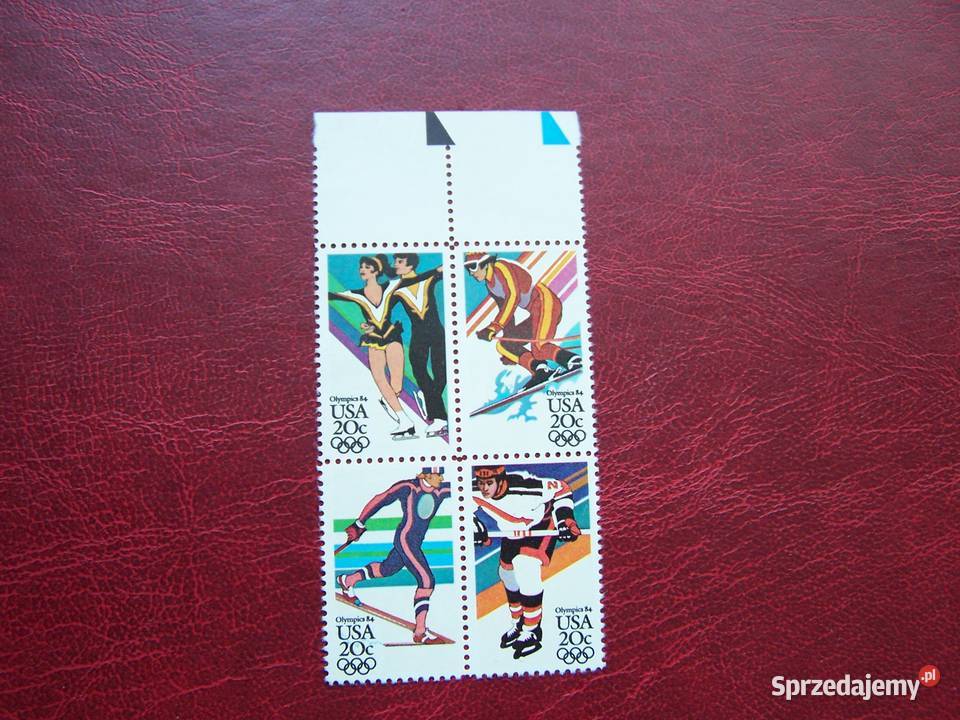 USA 1984 MNH Mi 167174 Sport Olimpiada Sarajewo Tychy