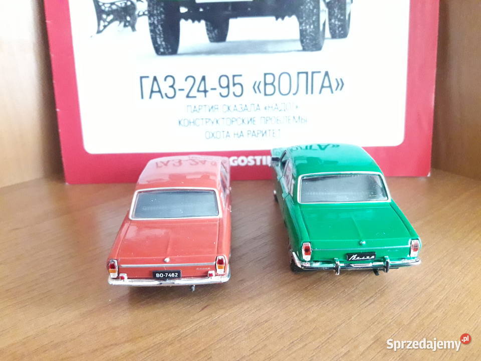 Wołga GAZ 24 i GAZ 2495 4x4 złota kolekcja PRL sprzedam