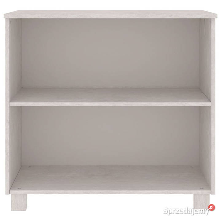 Szafka HAMAR biała 85x35x80 lite drewno sosnowe Warszawa