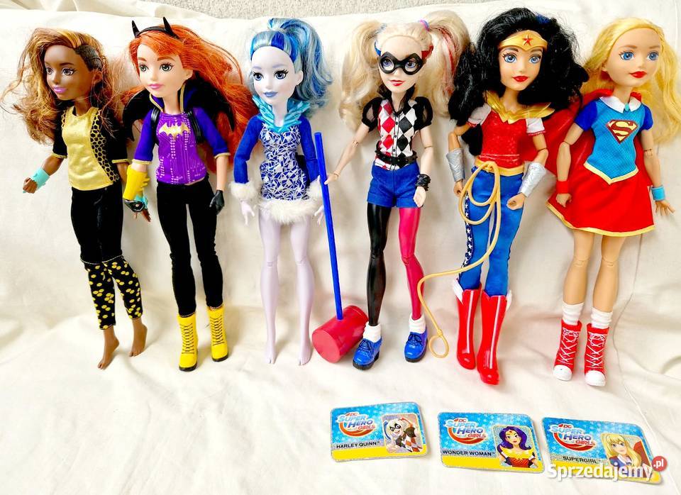 Dc Super hero girls Marvel Zestaw Biała Podlaska
