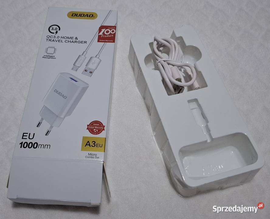 Kabel przewód USB Type A USB micro B Dudao 1m Czeladź