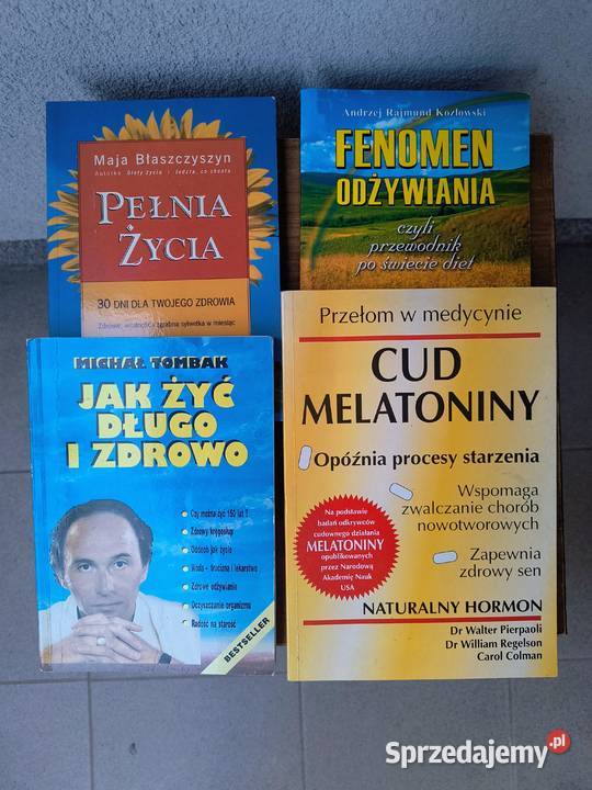 Książki o zdrowiu pakiet 4 sztuki