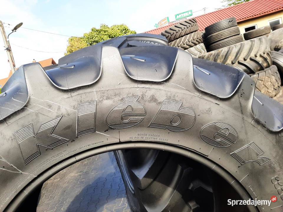 Opona używana rolnicza 46085R38 184R38 KLEBER Zaścianki