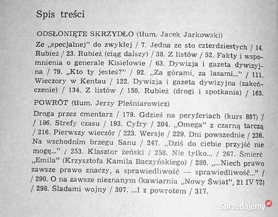 Odsłonięte skrzydło Emil Kardin Chełm