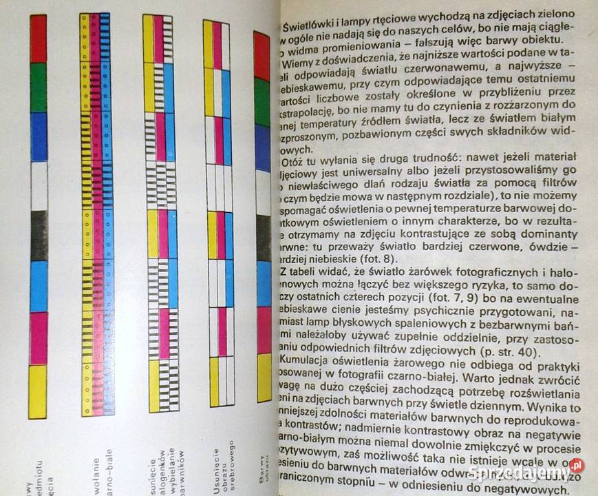 Kaprysy koloru w fotografii Andrzej Voellnagel Rok wydania 1984 Chełm sprzedam