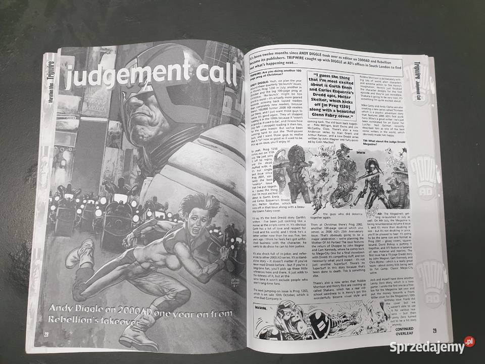 Trip Wire 6 Magazyn Komiksowy XMen Obergeist