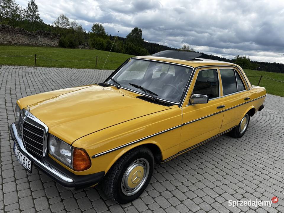 Mercedes Benz W123 24d zamiana W123 Lesko