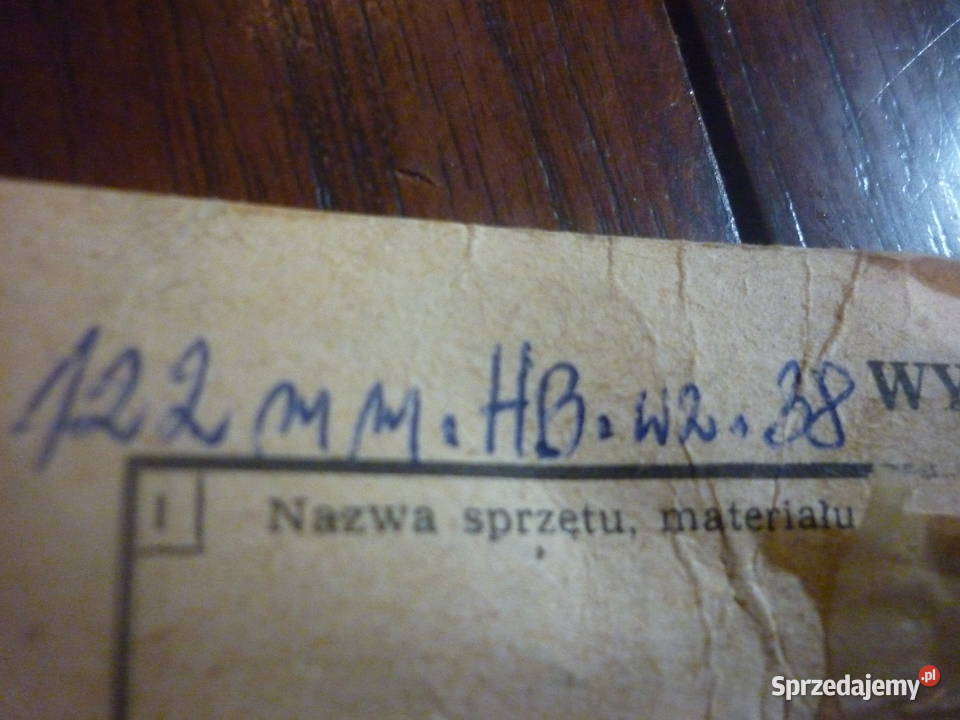 Podstawa poziomicy do122mm Hb wz38 Militaria sprzedam