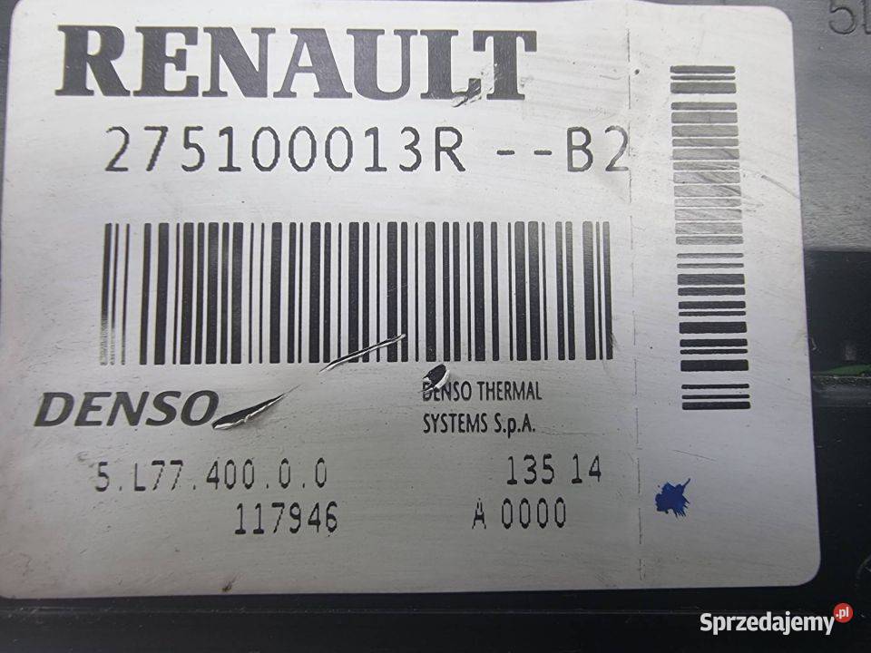 PANEL KLIMATYZACJI RENAULT MASTER III 275100013R Lipno