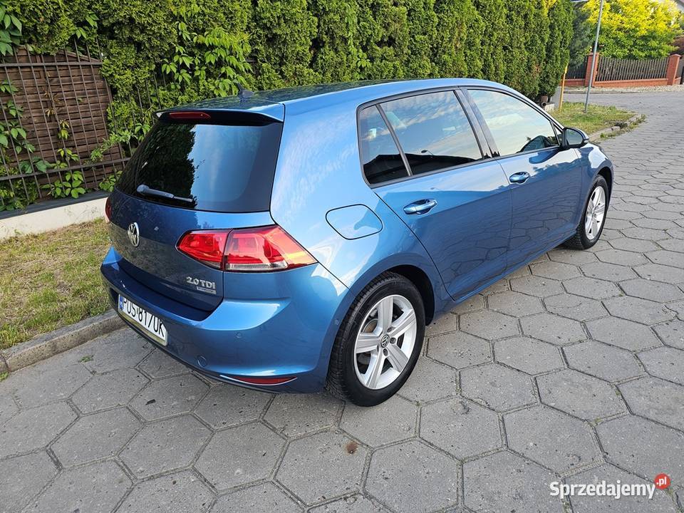 VW Golf VII 20 TDI 150 2013 r Zarej Bogate sprowadzony Ostrów Wielkopolski sprzedam