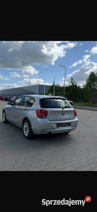 BMW 116i BENZYNA 100kW 2008 manualna BMW Kożuchów