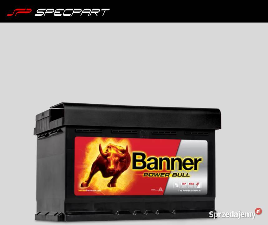 Akumulator Banner Power Bull 72Ah 670A EN PRAWY podkarpackie Rzeszów