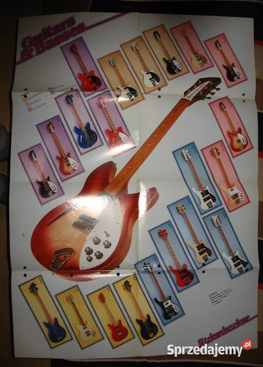 Rickenbacker katalog gitarplakat pomorskie Kępice