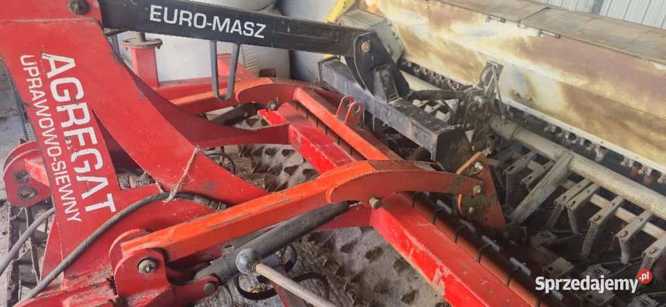 Agregat uprawowo siewny siewnik poznaniak nieuszkodzony Agregaty Nasielsk