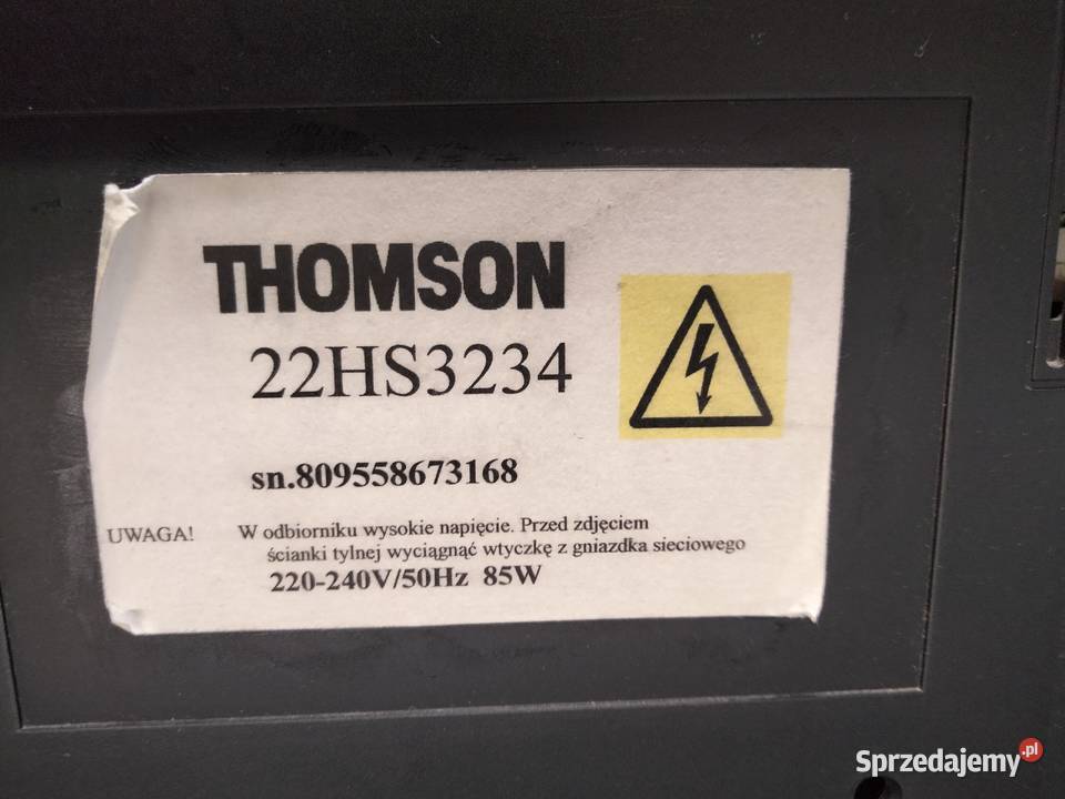 THOMSON 22 cale 150 Obryte