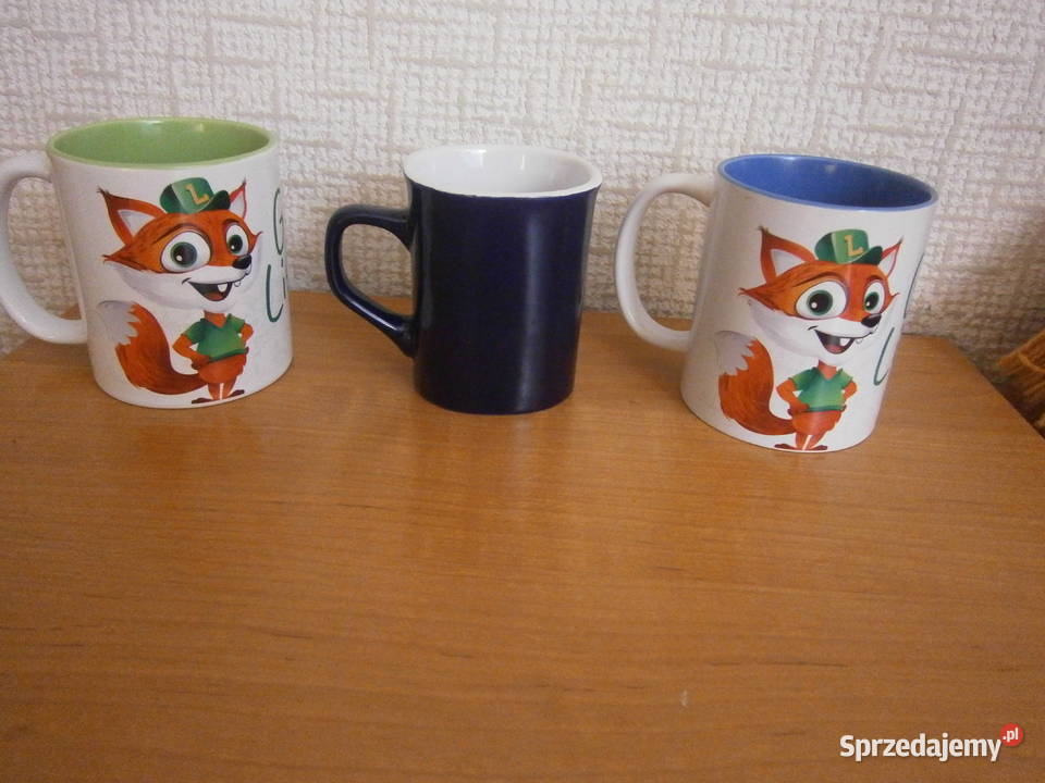 3 kubki na kawę 1 Kraków sprzedam