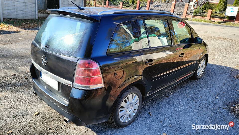 Opel Zafira B 19CDTI 120 2006r 7mio osobowa OPC poduszka powietrzna Zafira podkarpackie Przeworsk