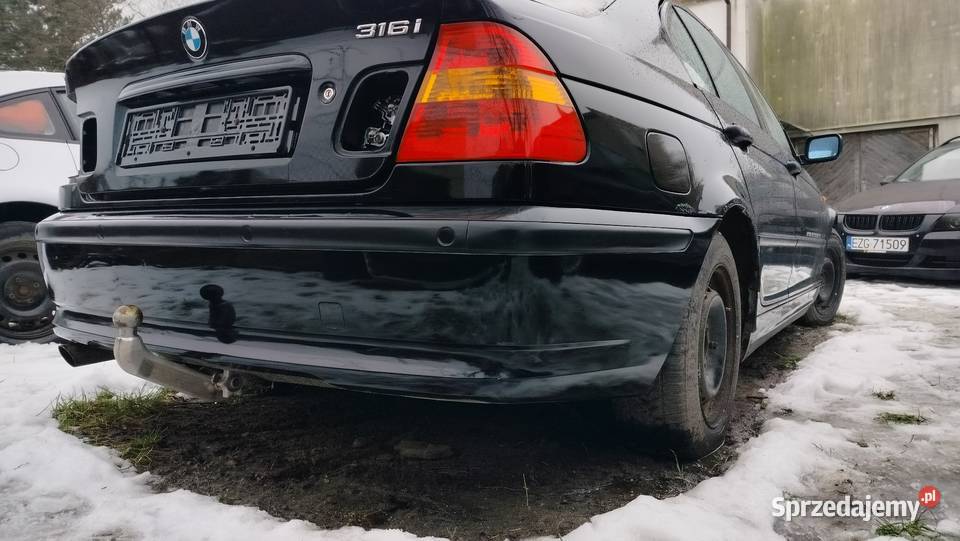 Bmw e46 lift zderzak tył schwarz2 Aleksandrów Łódzki