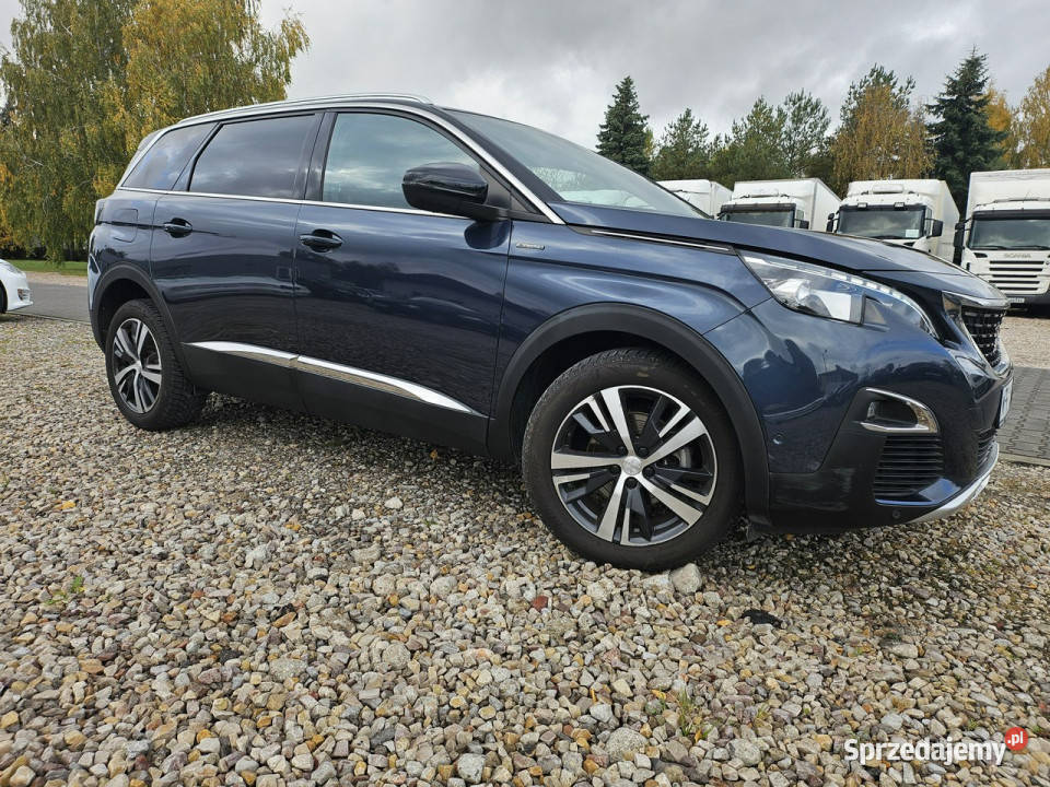 Peugeot 5008 16benzyna181GT line Automat LED nieuszkodzony Warszawa