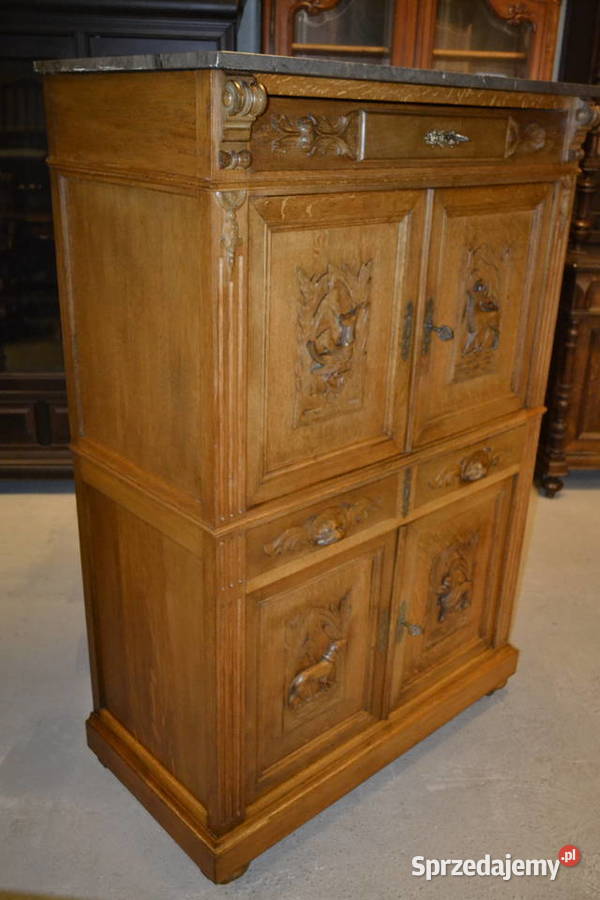 komoda pomocnik 1900 dąb Będzin