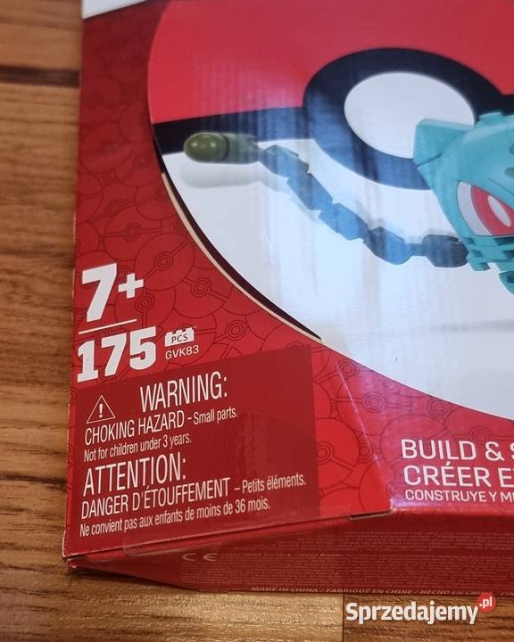 Lego Pokemon Bulbasaur nowy Pokemon Jastrzębie-Zdrój