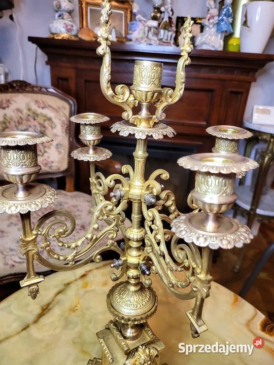 Piękny świecznik Kalisz Pozostałe