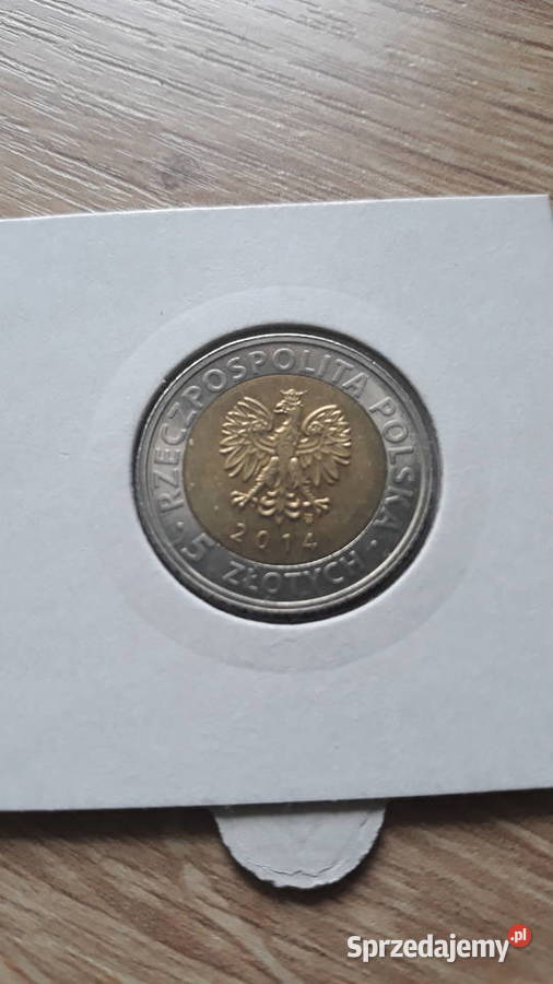 5 25 lat Wolności 2014 rUNC Numizmatyka Konin