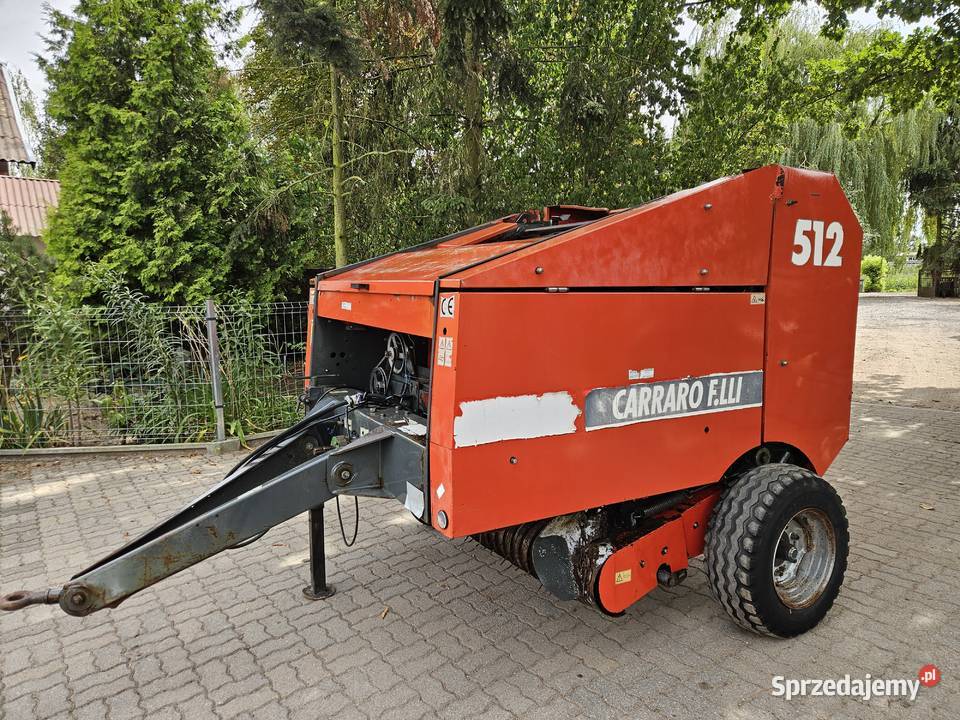 Prasa Rolująca Carraro 512 1200 Belarka Paget mazowieckie Grójec