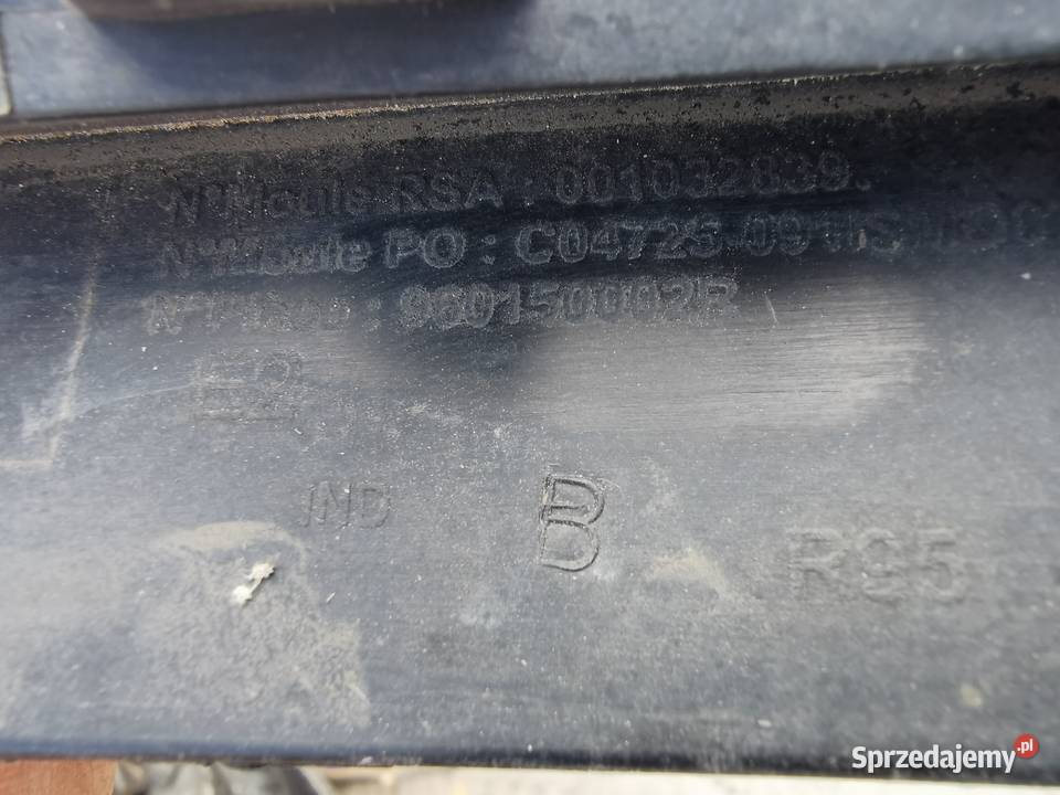 Spoiler hokej zderzaka przód Scenic 3 III 09 osobowe Sieraków