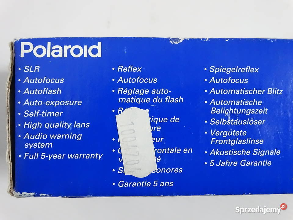 Aparat Polaroid Vision Auto Focus SLR Stan Biłgoraj