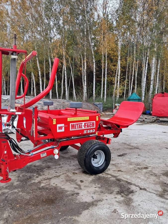 Owijarka samozaładowcza Metal Fach z593 przedni nieuszkodzony Zambrów