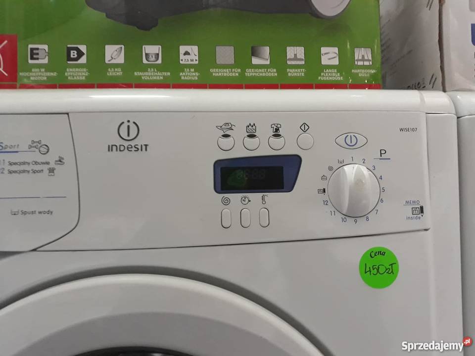 OUTLET AGD Pralka Indesit Klasa A mazowieckie
