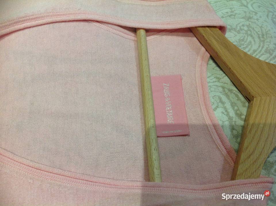 Koszulka Bokserka Dzianinowa ZADIGVOLTAIRE S Nowa Sól sprzedam