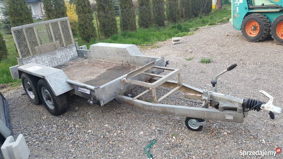 Przyczepa Indespension 27t angielska b solidna f