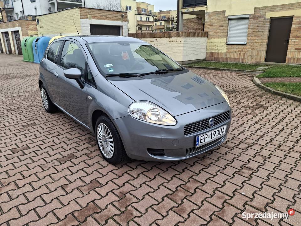 Fiat Punto 14 benzyna 2007 nieuszkodzony Łódź