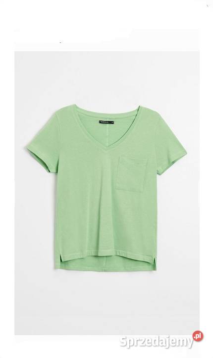 Bluzka koszulka Tshirt Basic Z kieszonką BAWEŁNA Leszno sprzedam