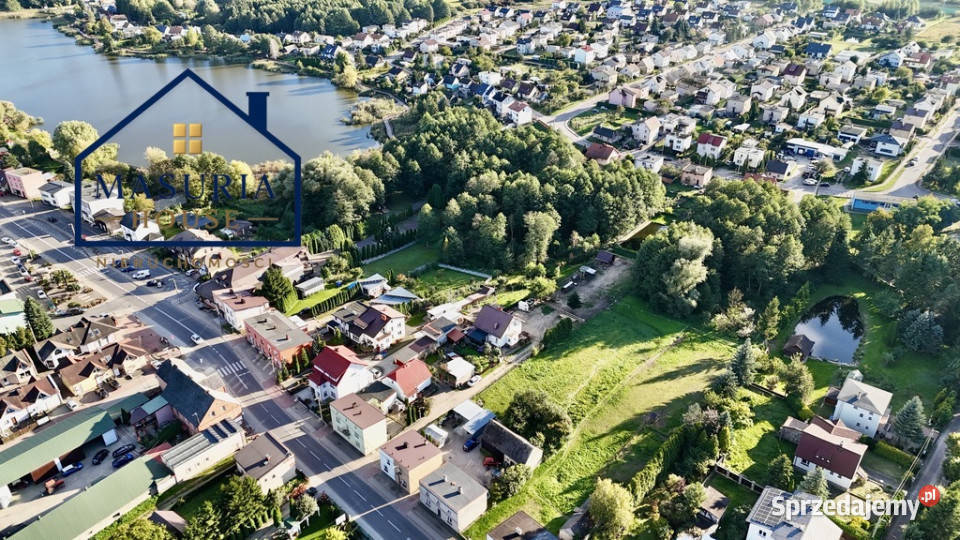 Mały dom na dużej działce warmińsko-mazurskie Rybno