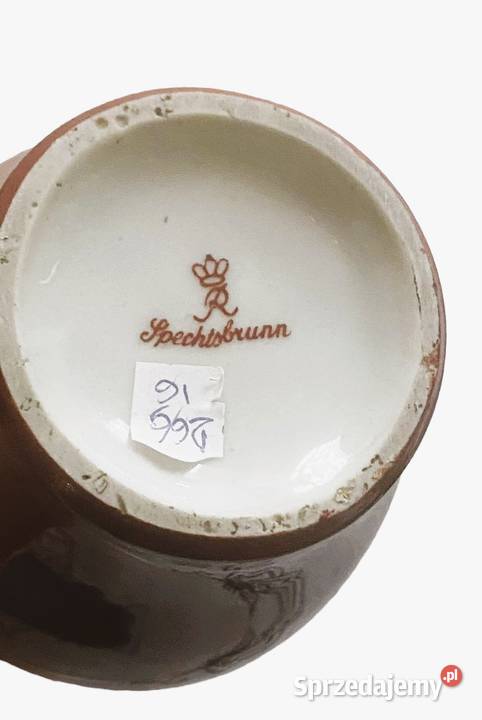 Wazonik porcelanowy z Porzellanfabrik Warszawa