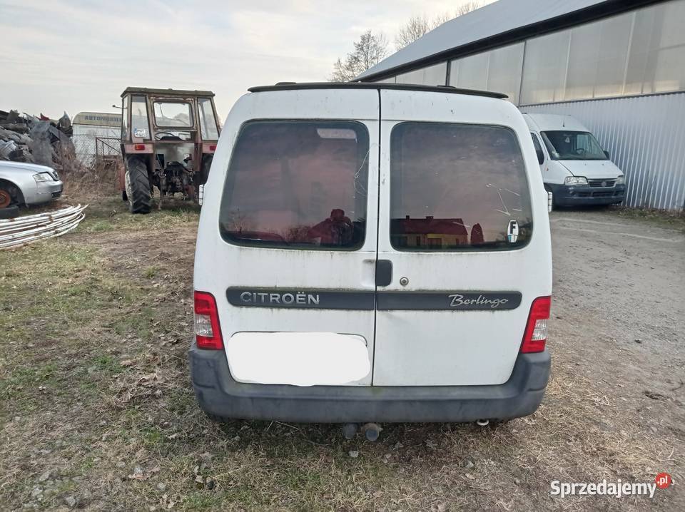 Citroen Berlingo 16 HDi 66 kW 2008 r dawca Szklarka Myślniewska